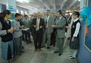 Engelsizlere sanat dersi..